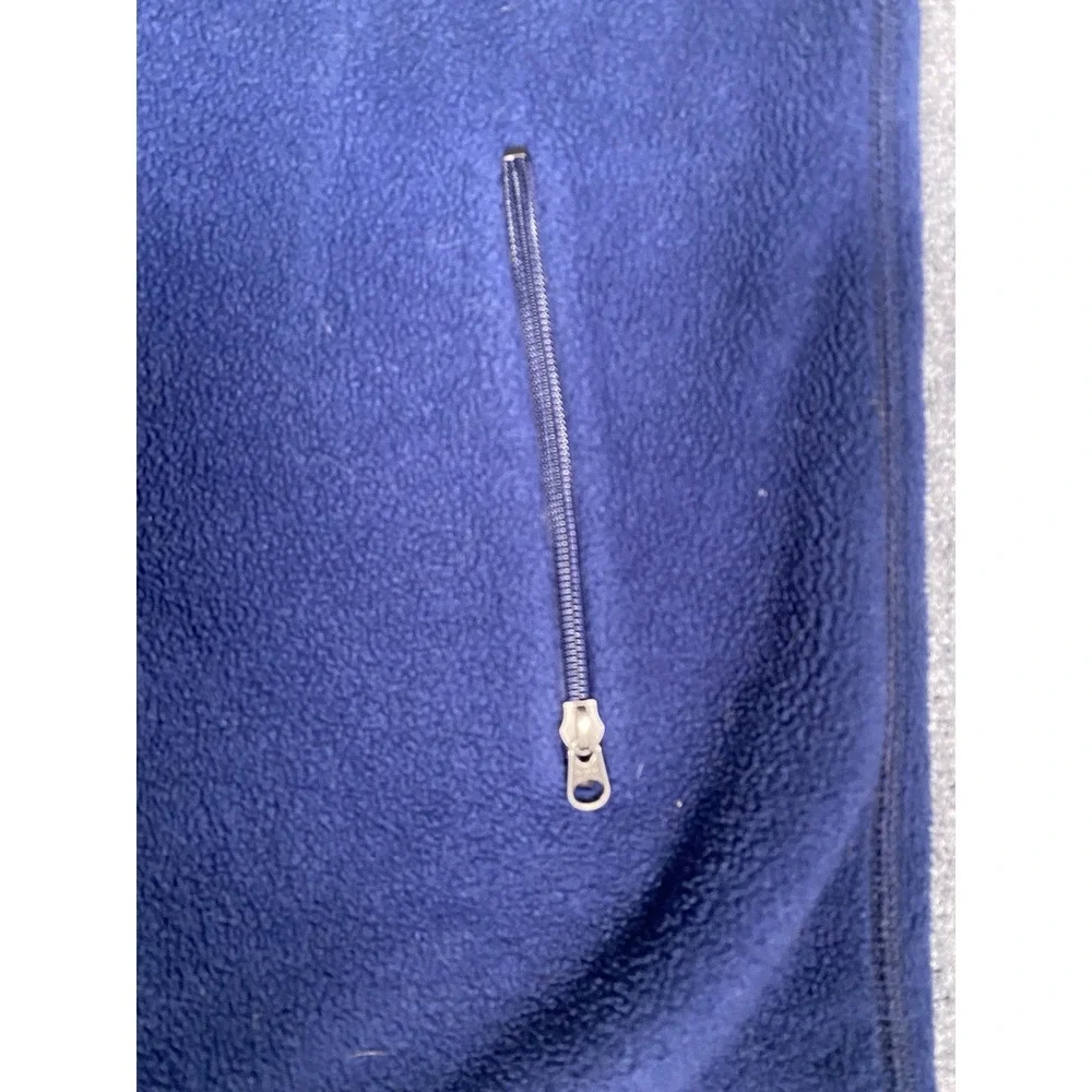 Patagonia Synchilla Fleece Vest Pockets‎ Full Zip Outdoor Men's Size L Blue